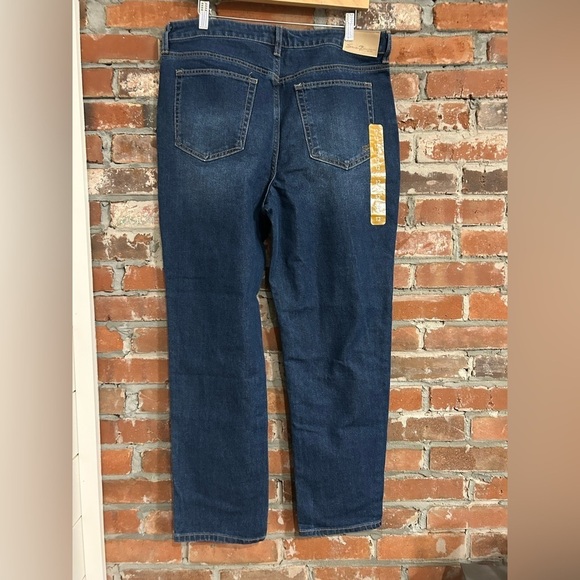 Seven7 Dark Straight Leg Jeand Size 12 - Picture 7 of 11